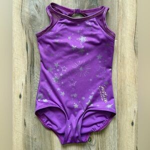Justice Purple Starry Leotard